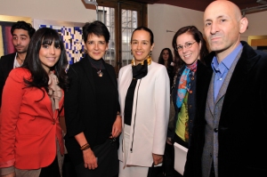 Karla Sarti, Flora Maria, La Ministra Francisca E. Méndez, Vanessa Garcia y Modesto Lomba
